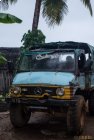 Retour de reconnaissance (Madagascar - Sakaleona), Unimog...