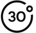 30.degres.magazine.logo